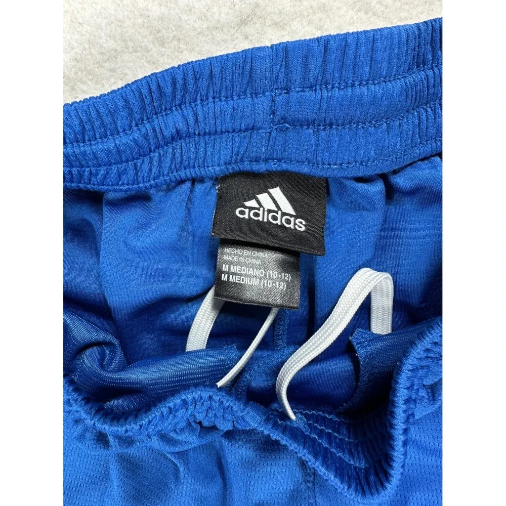 Boys Adidas Reebok Athletic Shorts Bundle Blue Red Burgundy Size M L XL 10 12 14